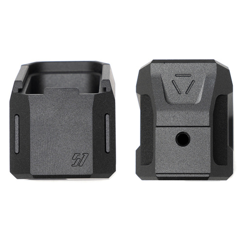 Strike Industries - Лапка для магазину EMP для SIG SAUER P320 - алюмінієва - чорна - SI-EMP-AL-P320-BK