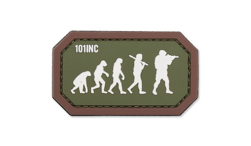 101 Інкорпорейтед. - 3D патч - Airsoft Evolution - Green OD