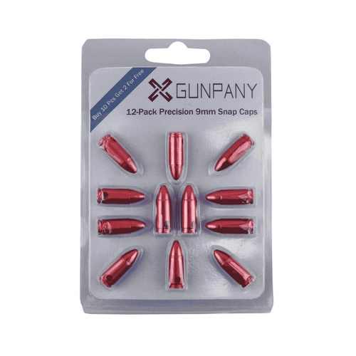 GunPany - Алюмінієві тумблери для зброї - 9х19 мм - 12 шт. - SCSC-04BP