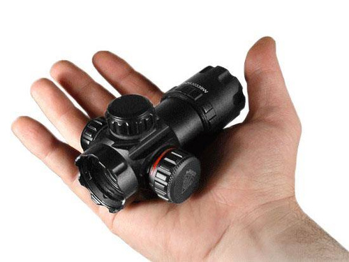 Leapers - Приціл з червоною крапкою UTG DS3039W 3.9'' 30 мм - 4 MOA - чорний - SCP-DS3039W