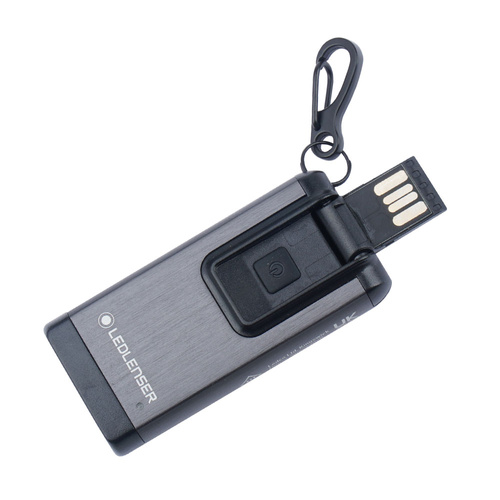Ledlenser - K6R акумуляторний світлодіодний ліхтар / підвіска - 400 лм - З червоним режимом - Сірий - 502577