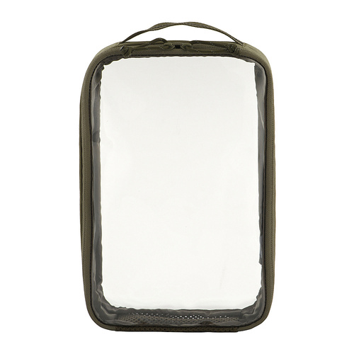 M-Tac - Велика прозора кишеня Elite Large - 30 x 19 cm - Ranger Green - 10147023-L