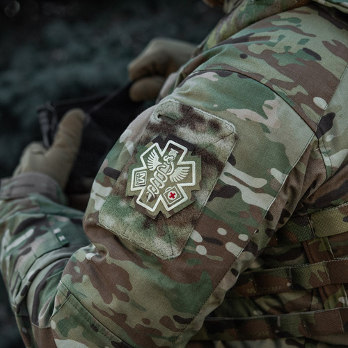 M-Tac - Медична нашивка з вишивкою Paramedic - Multicam - 51432008