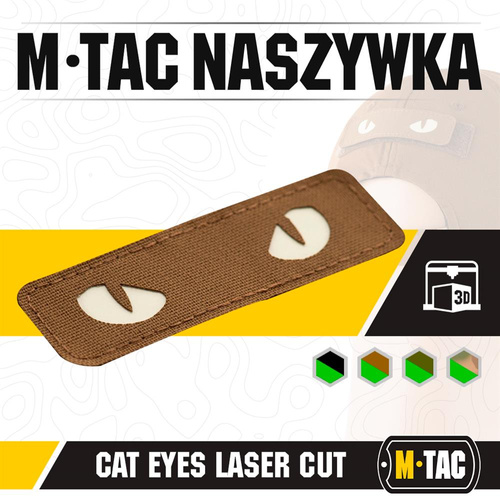 M-Tac - Нашивка Morale Patch - Cat Eyes - Laser Cut - 51009599