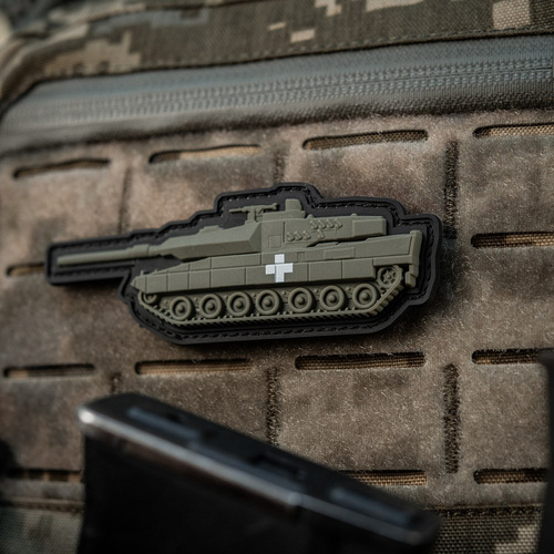 M-Tac - Патч-бак з хрестом - ПВХ 3D - Зелений - 51338310