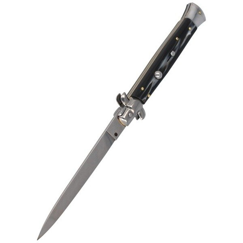 Frank Beltrame - Nóż sprężynowy Stiletto Imit. Horn 28 cm - FB 28/81