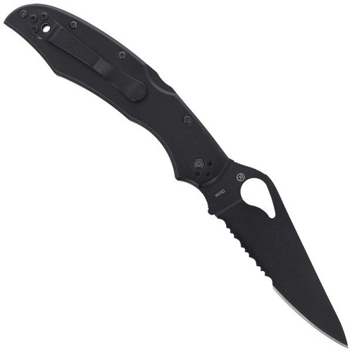 Spyderco - Складаний ніж Byrd Cara Cara™ 2 з нержавіючим чорним лезом - BY03BKPS2