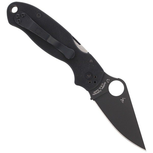 Складаний ніж Spyderco - Para™ 3 G-10 Black / Black Blade - C223GPBK