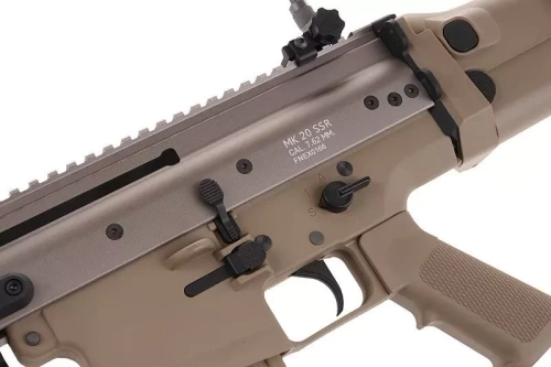 WE - Карабін-репліка карабіна AEG SCAR-H MK20 MOD 0 SSR - Tan - WET-01-005928