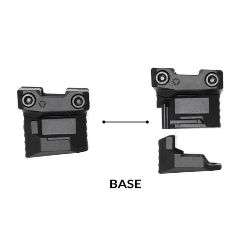 Strike Industries - Strike Stacked Angled Grip CMS - Picatinny - FDE - SI-AR-CMS-PSAF-FDE