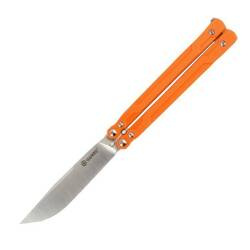 Ganzo - Ніж-метелик Balisong Firebird G766 - 440C - помаранчевий - G766-OR