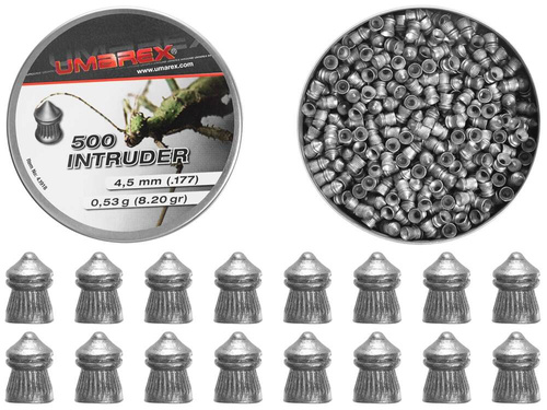 Umarex - постріл для пневматичної гвинтівки Intruder - 500 шт. - 4,5 мм - 4.1918
