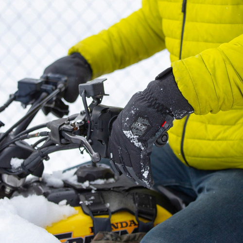 Mechanix - Зимові захисні рукавички ColdWork WindShell - сірі / чорні - CWKWS-58