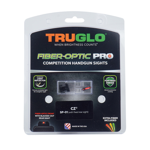 TruGlo - Волоконно-оптичний приціл Fiber-Optic Pro - CZ SP-01 - TG132CZ1