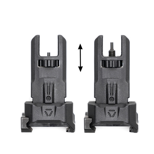 Strike Industries - Strike Polymer Backup Sights - складні - Picatinny - чорний - SI-SPBUS