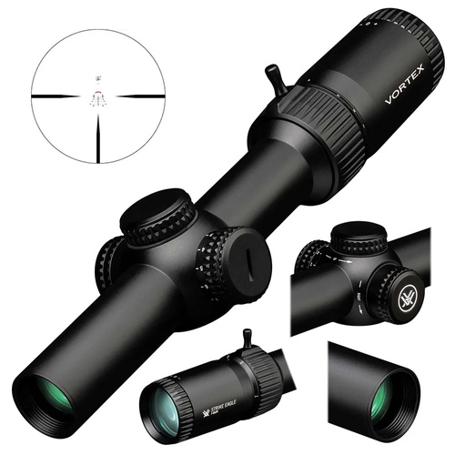 Vortex Optics - Приціл оптичний Venom 1-6x24 AR-BDC3 MOA - 30 мм - чорний - VEN-1601