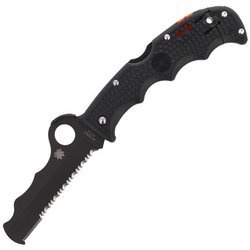 Складаний рятувальний ніж Spyderco - Assist™ FRN Black / Black Blade - C79PSBBK
