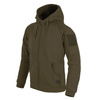 Helikon - Толстовка Urban Tactical Hoodie® Lite - FullZip - Зелений - BL-ULF-CB-82