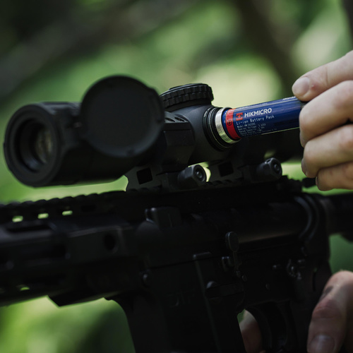 HIKVISION - Приціл нічного бачення HIKMICRO Alpex 4K Lite з ІЧ кріпленням - чорний - 308101407/A40E