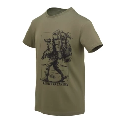 Гелікон - Футболка Light Infantry - Оливково-зелений - TS-LIF-CO-02