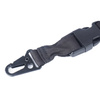 Mil-Tec - Підвіска для тактичної зброї Basic Bungee 1-точкова - чорна - 16184002