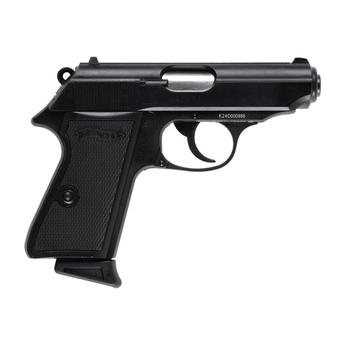 Umarex - Репліка ASG пістолета Walther PPK/S - Green Gas - чорний - 2.6557