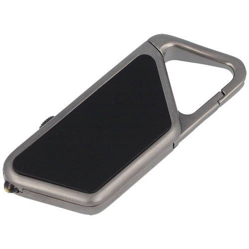 ASP - Сапфіровий USB світлодіодний акумуляторний ліхтар / підвіска алюмінієвий - чорний - 53600