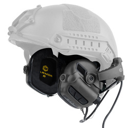 Earmor - Активні засоби захисту слуху M31X-Mark3 MilPro - чорний - M31XMARK3-BK