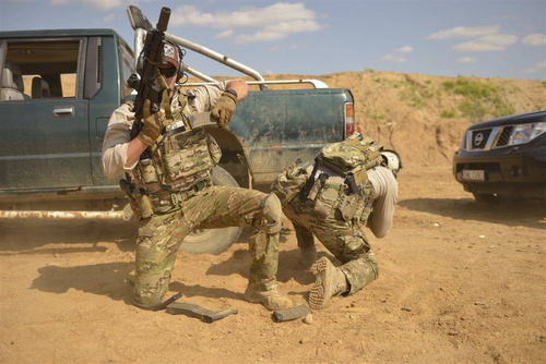 Direct Action - Панель передня Spitfire Triple Rifle - Crye™ Multicam® - PC-R3FP-CD5-MCM