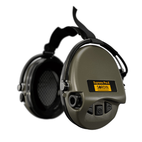 Sordin - Активні засоби захисту слуху Supreme Pro-X - на шию - Зелений - 76302-X-G-S