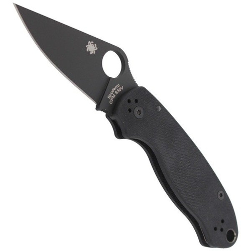 Складаний ніж Spyderco - Para™ 3 G-10 Black / Black Blade - C223GPBK