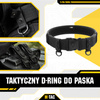M-Tac - Тактичний ремінь з D-ring кільцем - 2 шт - Чорний - 20426002