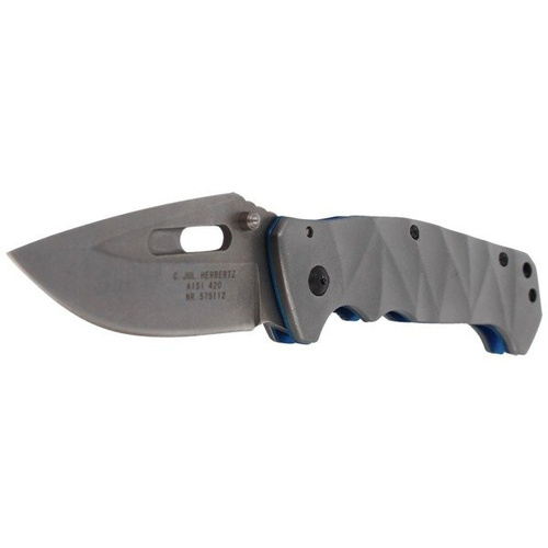 Herbertz - Nóż Clip Point Stone Wash Finish Folder - 575112
