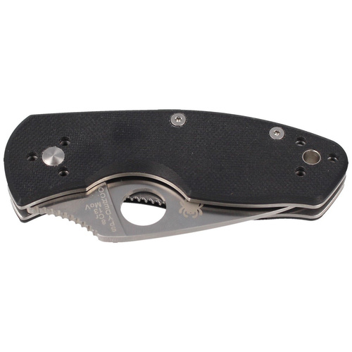 Spyderco - Складаний ніж Ambitious G-10 Black Plain - чорний - C148GP