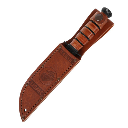 Ka-Bar 1250 - Короткий військовий ніж USMC - Шкіряні піхви - Ka-Bar 1250 - Короткий військовий ніж USMC - Шкіряні піхви