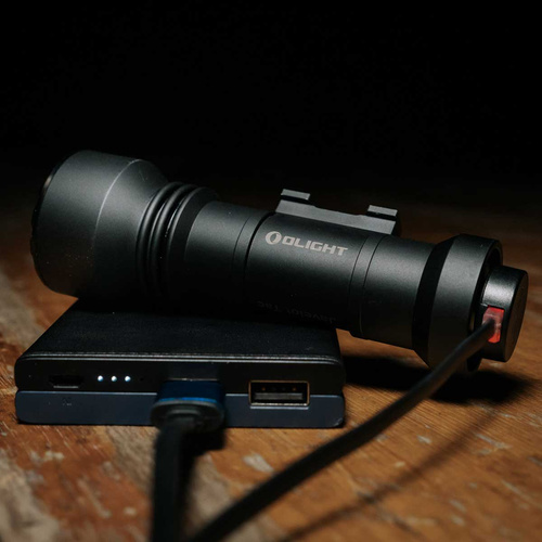 Olight - акумуляторний світлодіодний тактичний ліхтар Javelot Tac M з кріпленням M-LOK - 1000 люмен - чорний.