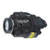 Streamlight - Тактичний світлодіодний ліхтар TLR-8A Flex з лазерним прицілом - 500 лм - чорний - L-69414