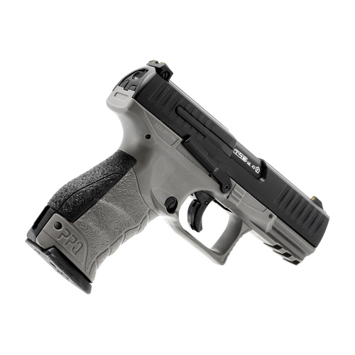 Umarex - Пістолет RAM під гумові кулі Walther PPQ M2 T4E .43 кал - Tungsten Gray - 2.4759