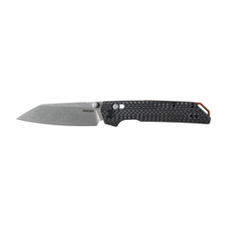 Kershaw - Складаний ніж Iridium - M390 - Реверс Танто - DuraLock - Чорний - 2038RCF