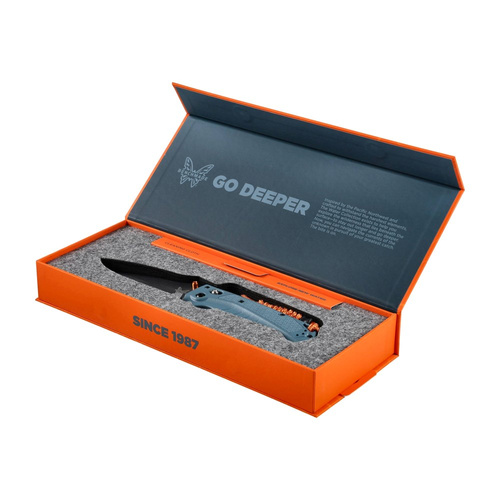 Benchmade - Складаний ніж Adira - CPM MagnaCut - синій - 18060