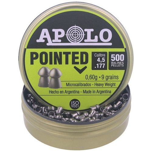 Apolo - Пневматична гвинтівка Premium Pointed постріл - 4,50 мм, 500 набоїв - E19101.G2