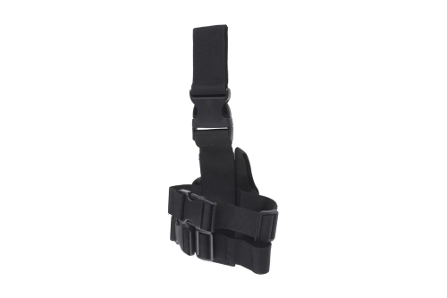 GFC Tactical - Кобура на ногу з чохлом для магазину - чорна - GFT-29-020779