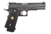 WE - Репліка пістолета Hi-Capa 5.1 K - зелений газ - чорний - WET-02-016140