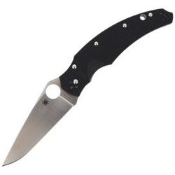 Складаний ніж Spyderco - Opus Black G-10 Plain - C218GP