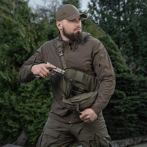 M-Tac - Наплічна сумка Sphaera Hardsling Bag Large Elite - Ranger Green - 51610023