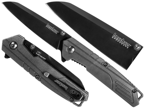 Kershaw - Складаний ніж EDC - 8Cr13MoV - сірий / чорний - 1367