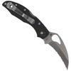 Складаний ніж Spyderco - Byrd™ Hawkbill FRN Black SpyderEdge - BY22SBK
