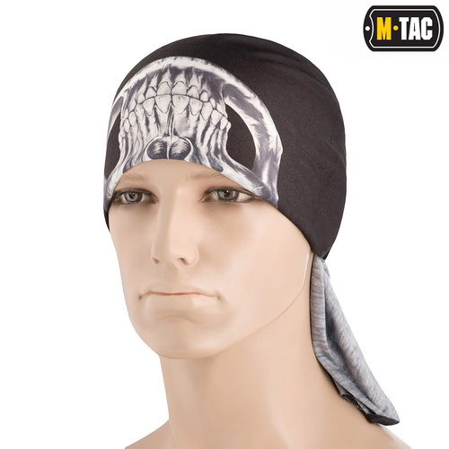 M-Ta - Легкий шарф-труба Reaper Skull - Чорний- HLI-SSB-BK