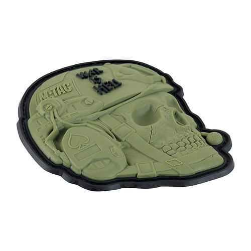 M-Tac - Нашивка War is Hell - PVC 3D - Olive - 51328001