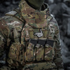 M-Tac - Нашивка Skeleton Shooter - Вишивка - 500D Cordura - Чорний - 51375002